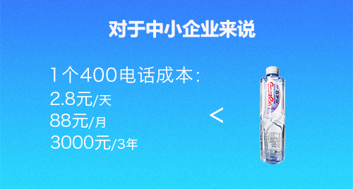 400電話每日花費(fèi)價格